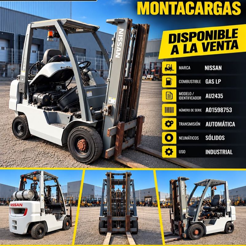 JD-MONTACARGA-2 (1) Montacarga Nissan – Gas LP - Image 1