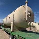 Tanque acero al carbon horizontal